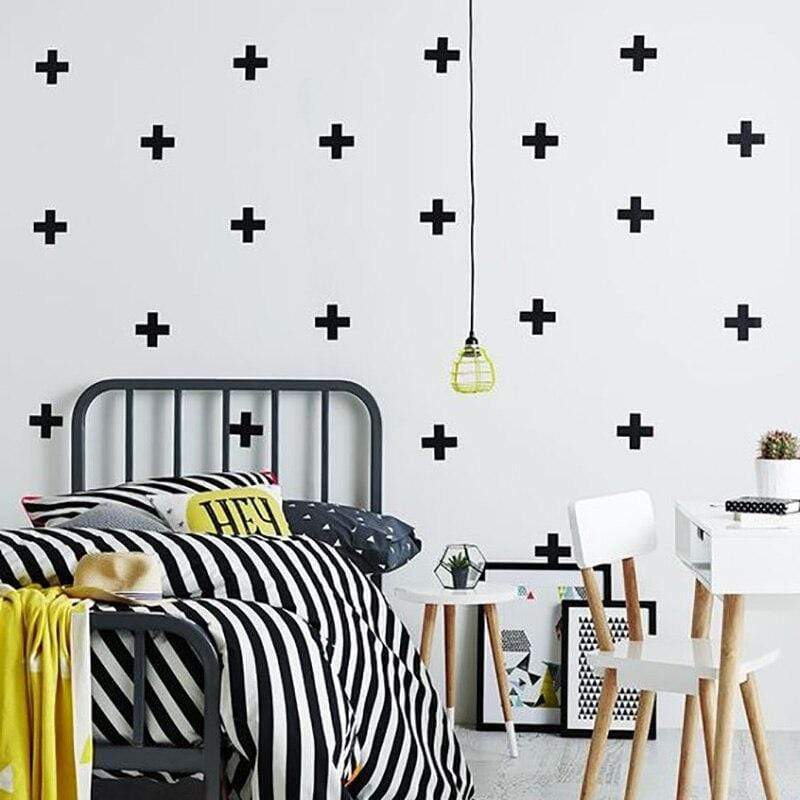 Cross Shaped Wall Stickers Stickers