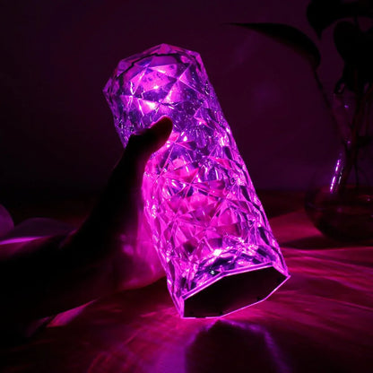 Crystal Diamond LED Lamp