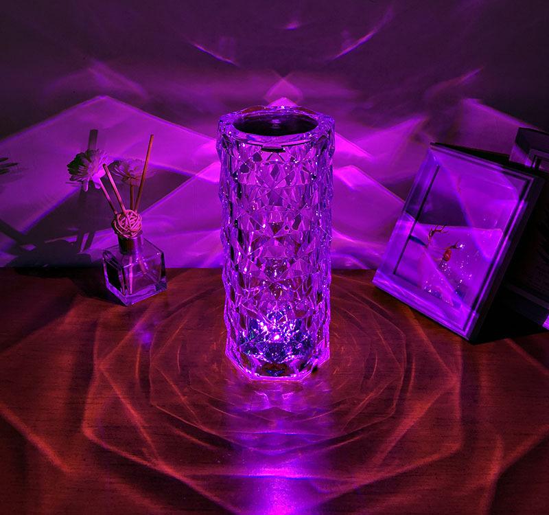 Crystal Diamond LED Lamp