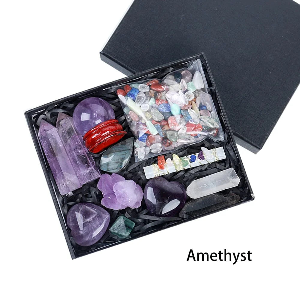 Crystal Healing Gift Box