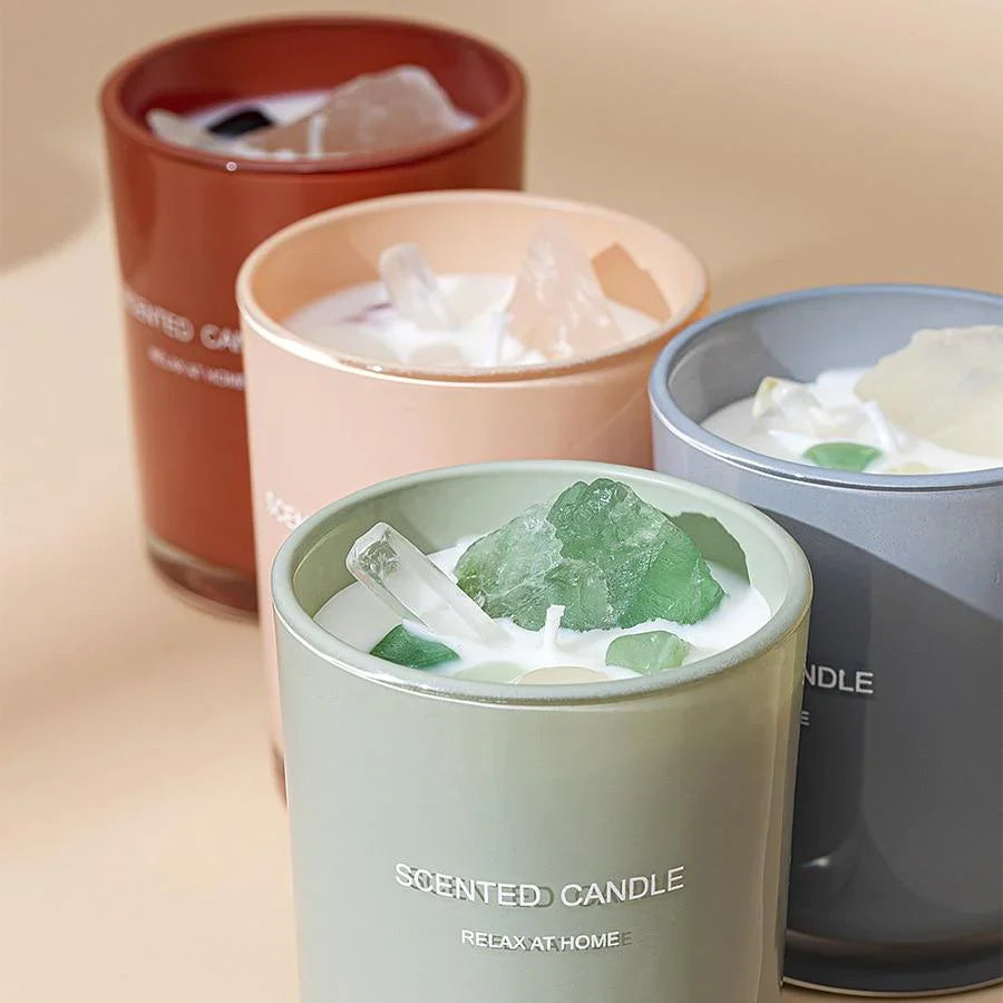 Crystals Scented Candle