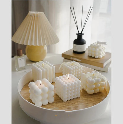 Cube Bubble Scented Candles