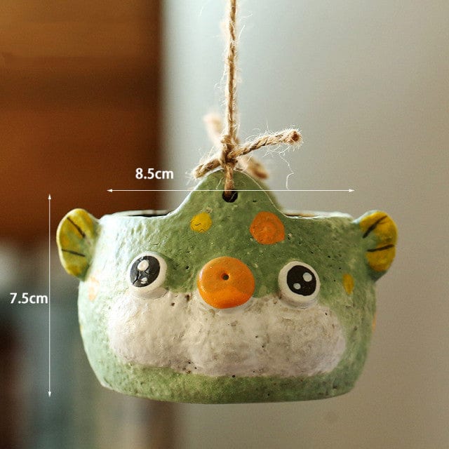 Cute Animal Hanging Flower Pot