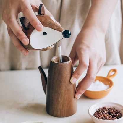 Cute Animals Salt And Pepper Mill Grinder