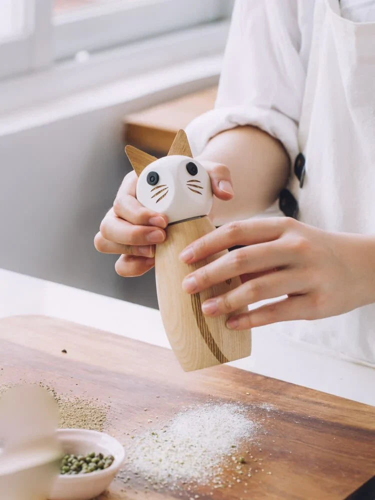 Cute Animals Salt And Pepper Mill Grinder