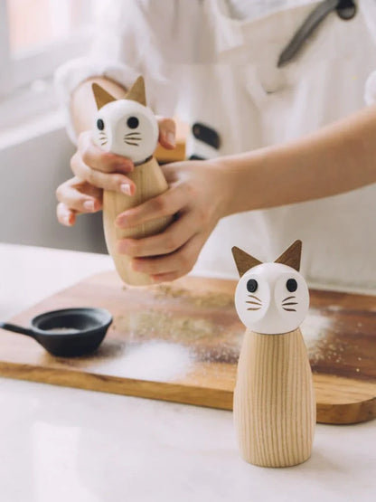 Cute Animals Salt And Pepper Mill Grinder