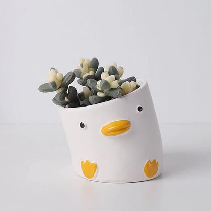 Cute Cartoon Animal Flower Pot