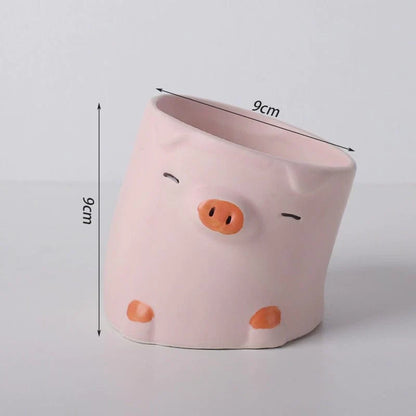 Cute Cartoon Animal Flower Pot