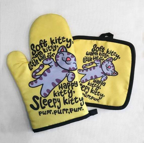 Cute Cat Oven Mitts