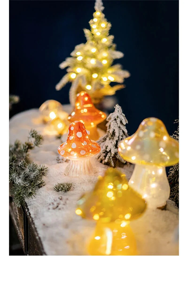 Cute Mushroom Night Light