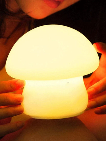 Cute Mushroom Bedside Night Light