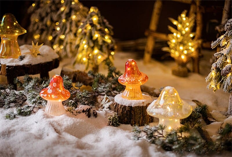 Cute Mushroom Night Light