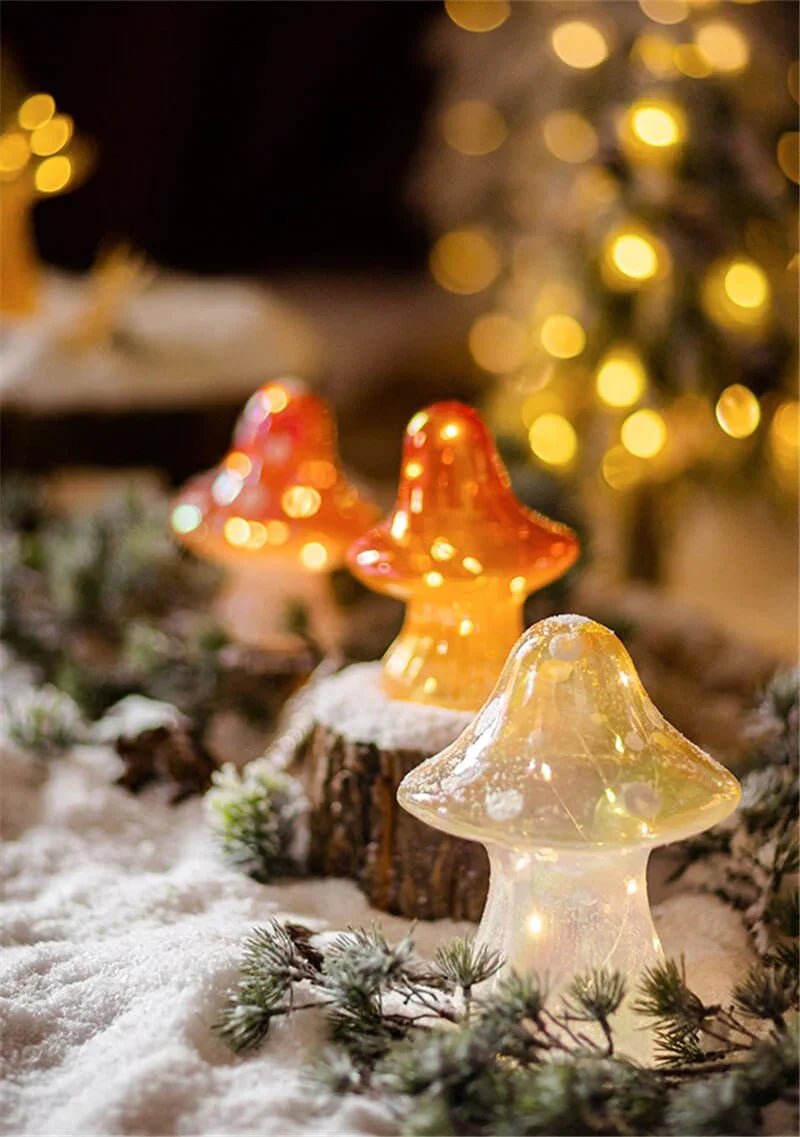 Cute Mushroom Night Light