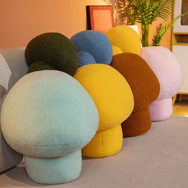 Cute Mushroom Plush Pillow