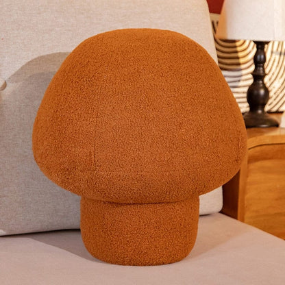 Cute Mushroom Plush Pillow