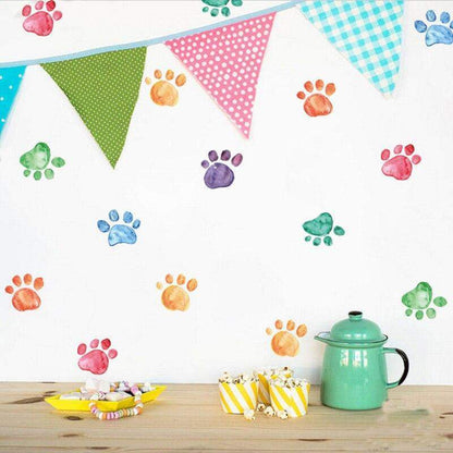 Cute Paws Wall sticker Stickers