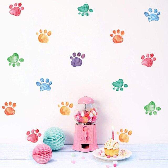 Cute Paws Wall sticker Stickers