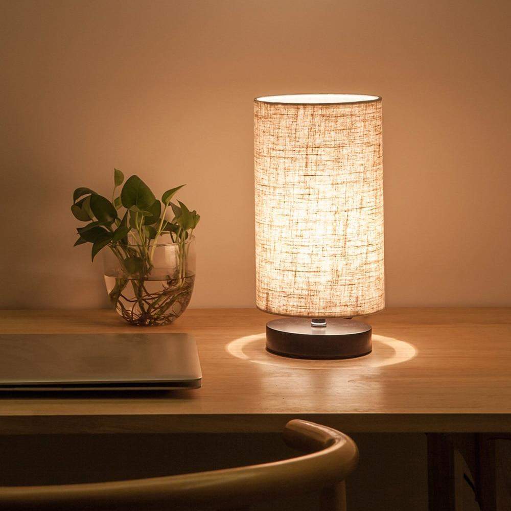 Cylidrical Bedside LED Lamp