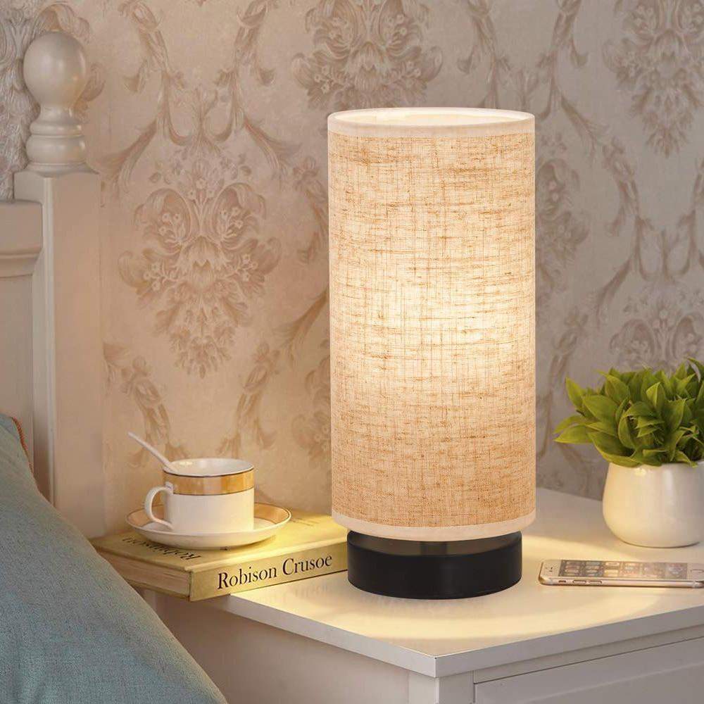 Cylidrical Bedside LED Lamp