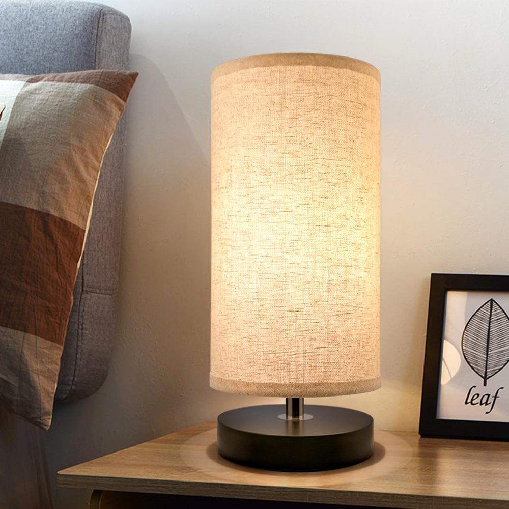 Cylidrical Bedside LED Lamp