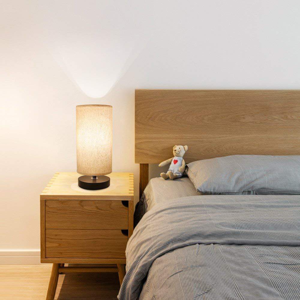 Cylidrical Bedside LED Lamp