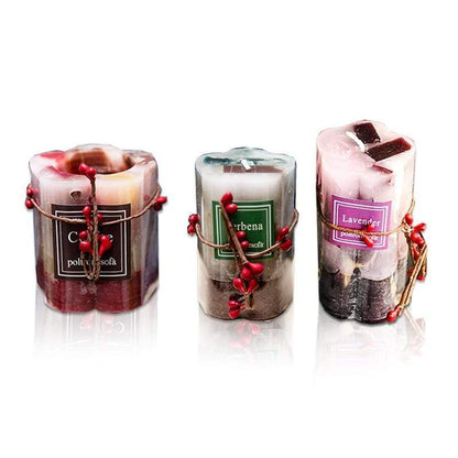 Cylindrical Scented Candles