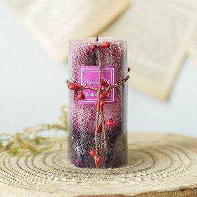 Cylindrical Scented Candles