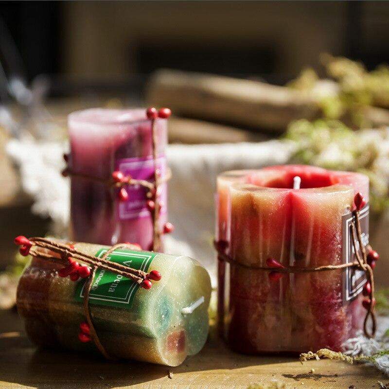 Cylindrical Scented Candles