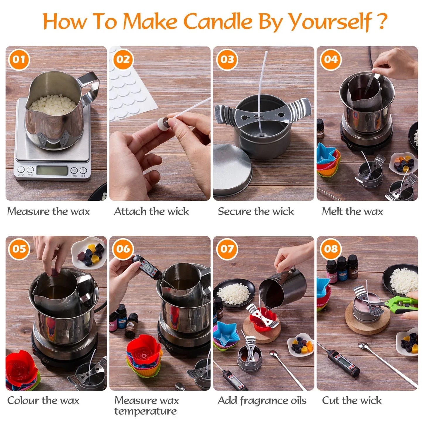 DIY Candle Making Kit Set