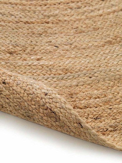 Daff Jute Braided Oval Rug