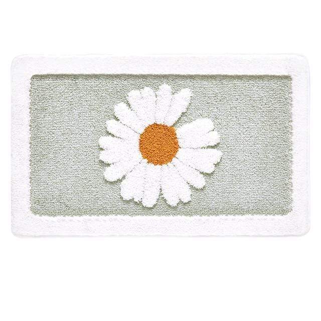 Daisy Bath Mat Bath Mat floor rug