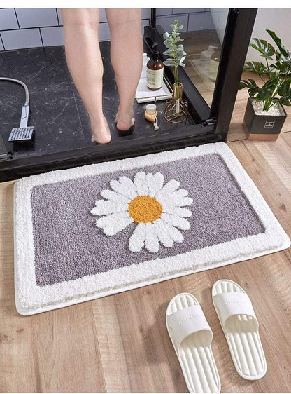 Daisy Bath Mat Bath Mat floor rug