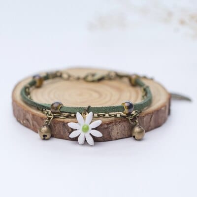 Daisy Beads Bells Bracelet