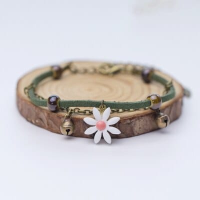 Daisy Beads Bells Bracelet