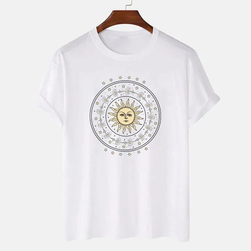 Daisy Celestial Sun Graphic Tee