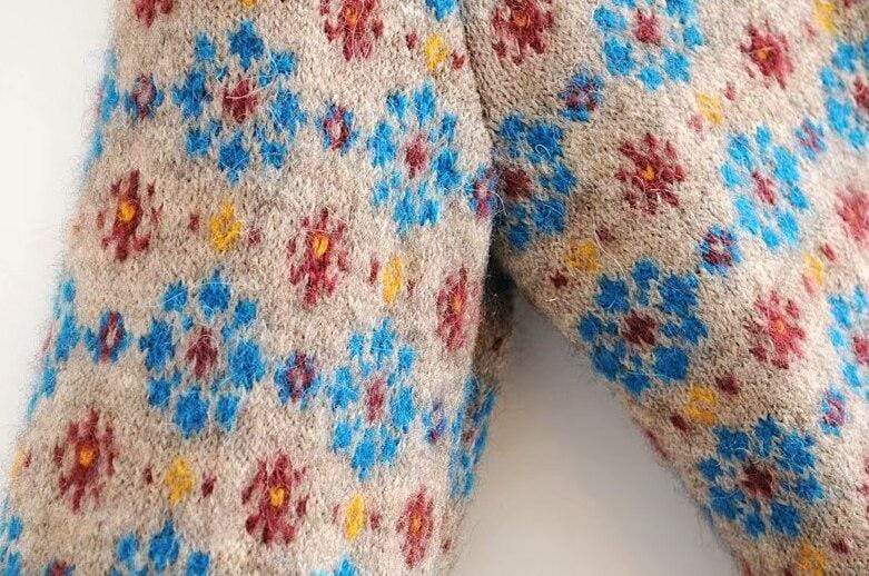 Daisy Knitted Sweater Sweater