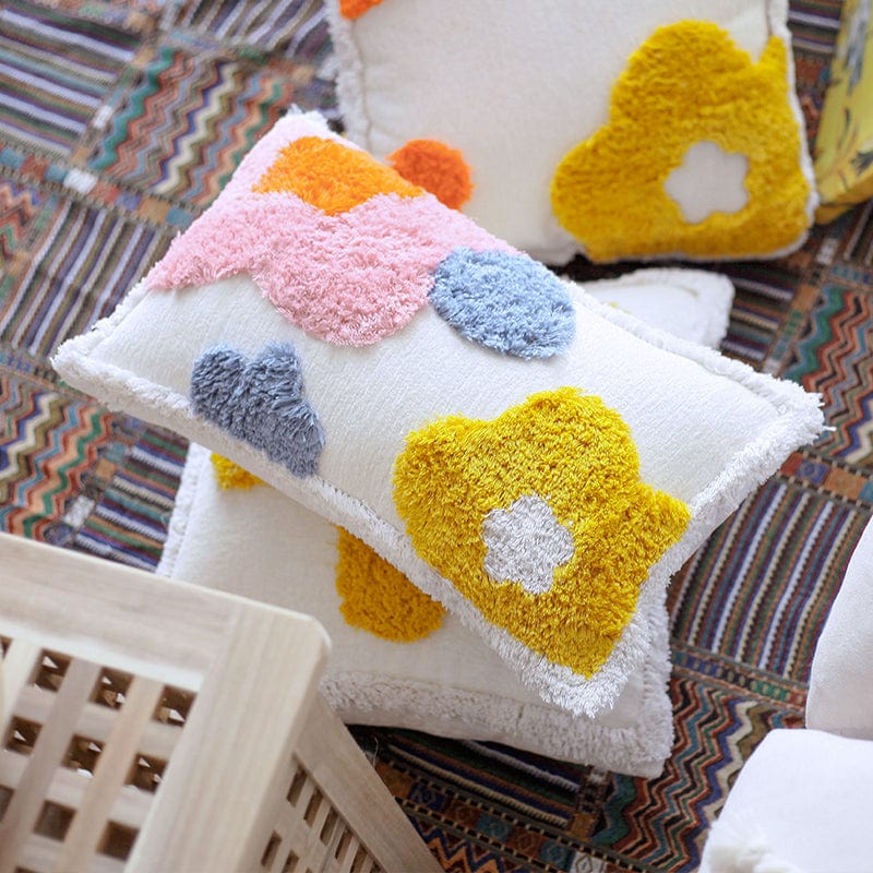 Daisy Patchwork Cushion Covers