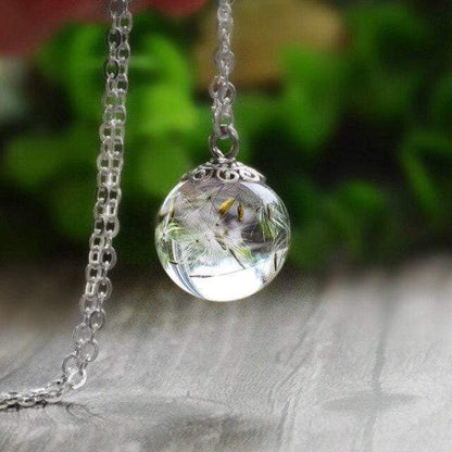 Dandelion Necklace Necklace