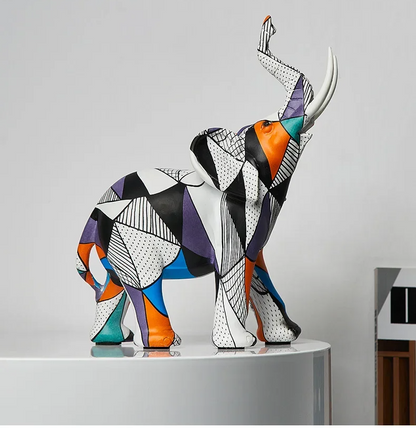 Dazzle Elephant Vivid Figurines