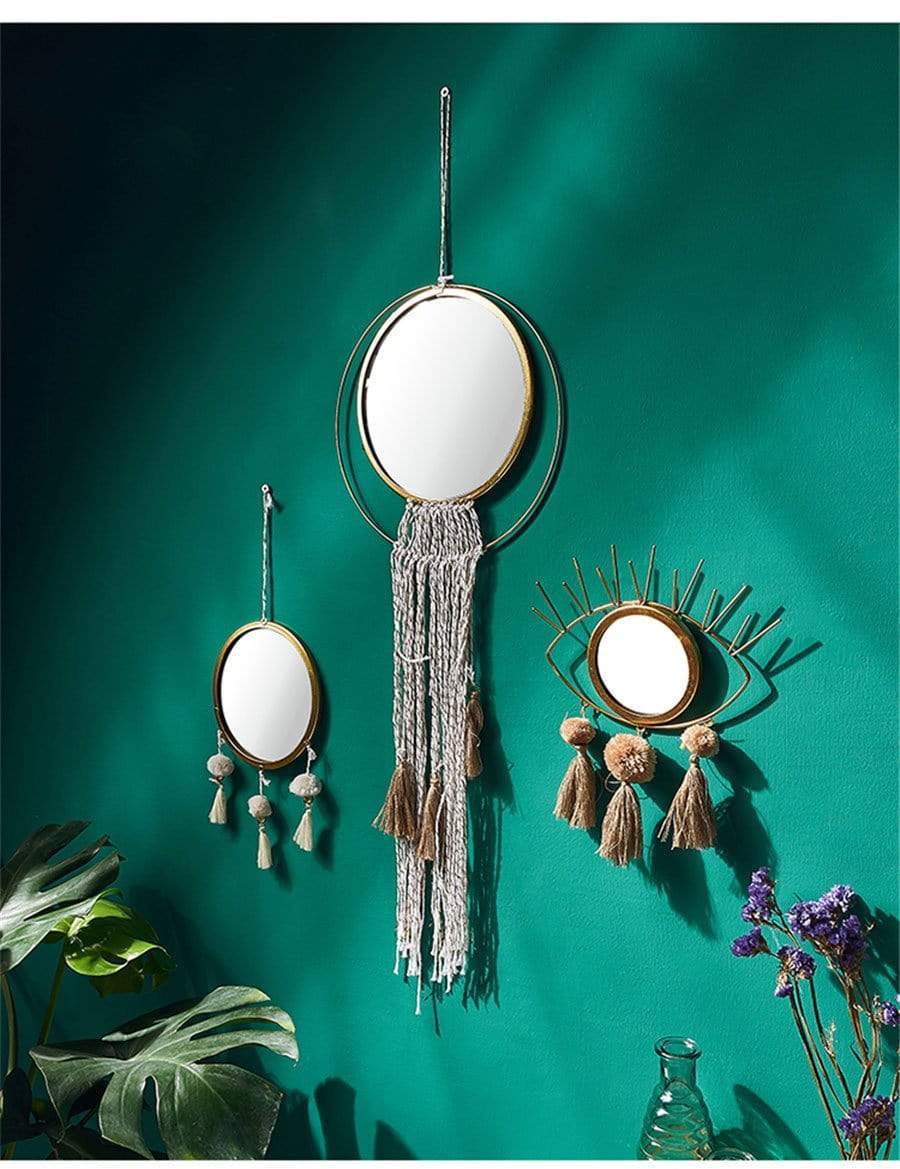 Decorative Mirrors With Tassels