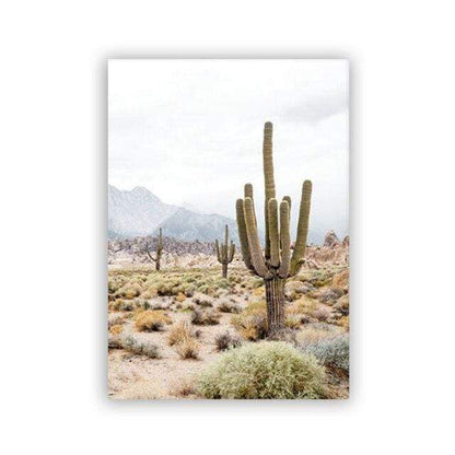 Desert Landscape Canvas Wall Art