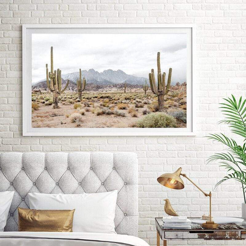 Desert Landscape Canvas Wall Art