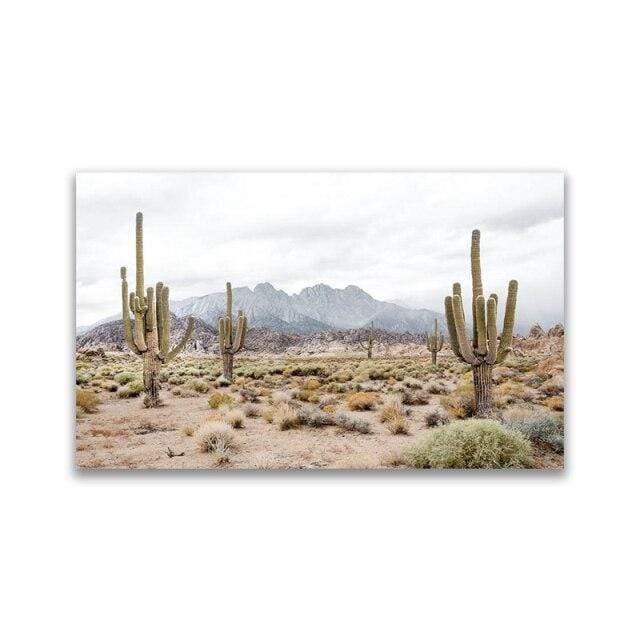 Desert Landscape Canvas Wall Art