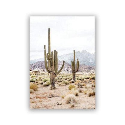 Desert Landscape Canvas Wall Art