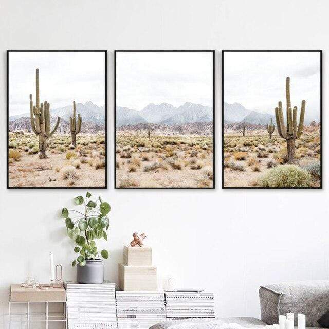 Desert Landscape Canvas Wall Art