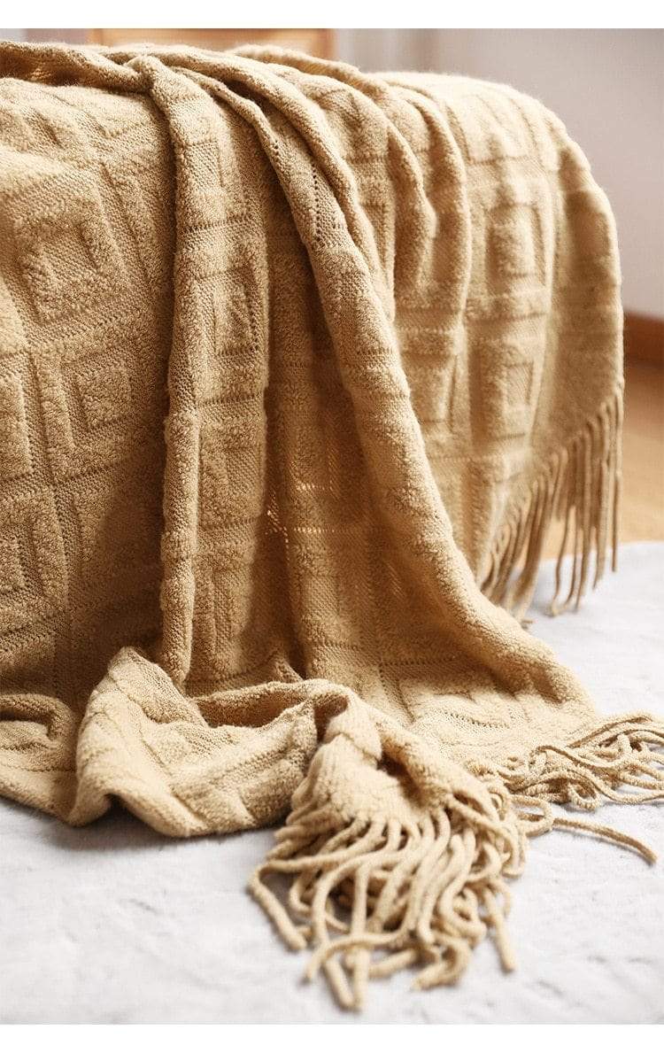 Diamond-shaped Blanket Blankets & Throws