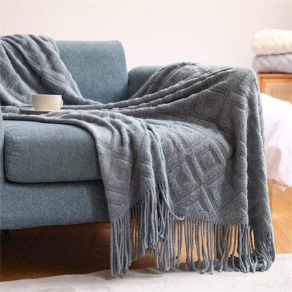 Diamond-shaped Blanket Blankets & Throws