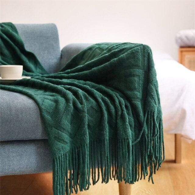 Diamond-shaped Blanket Blankets & Throws