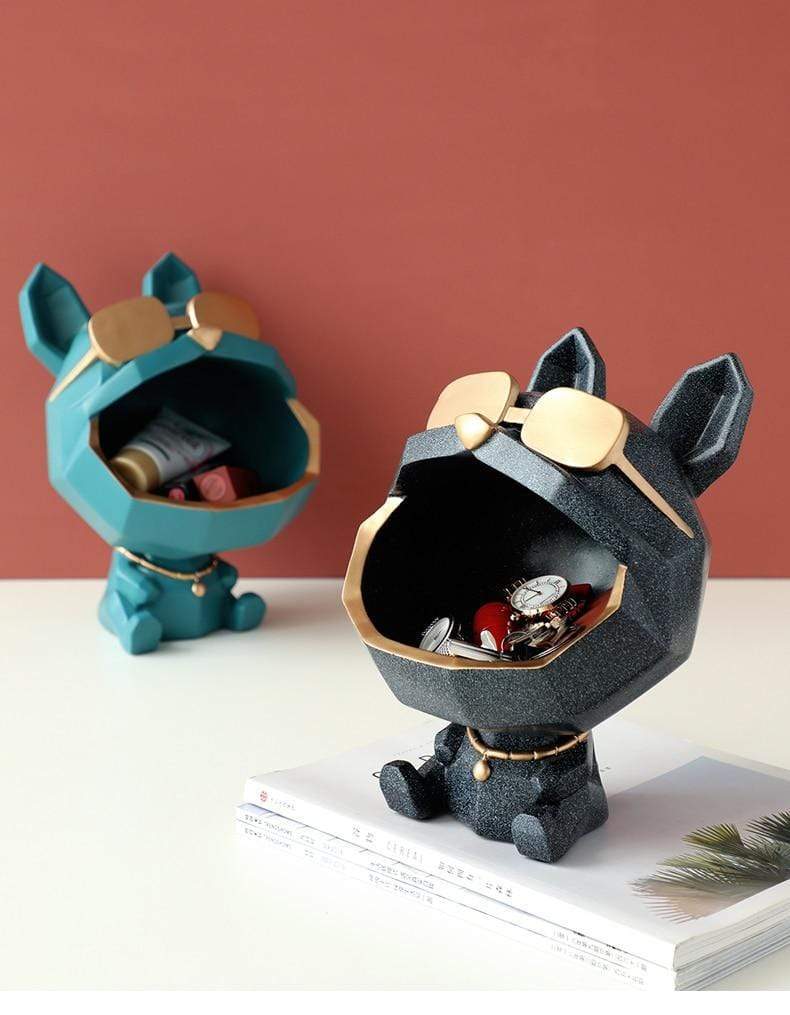 Dog Figurine Storage Box