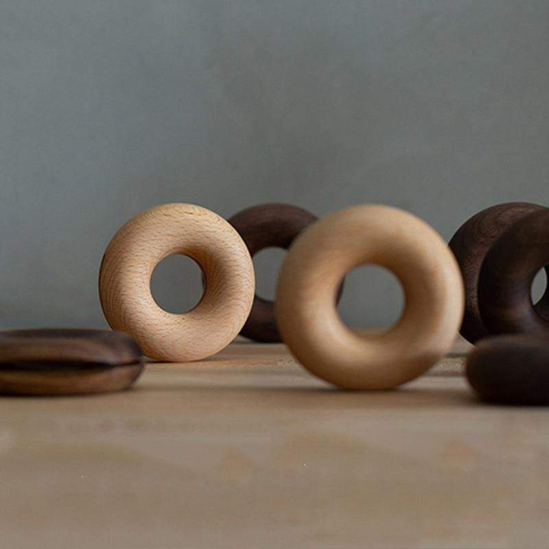 Donuts Wooden Sealing Clips